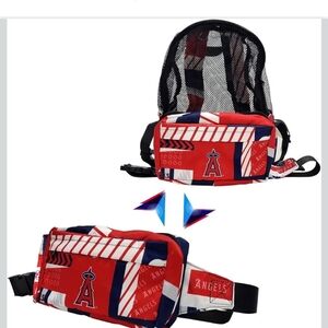 Stylish Red and Blue Men’s Bag